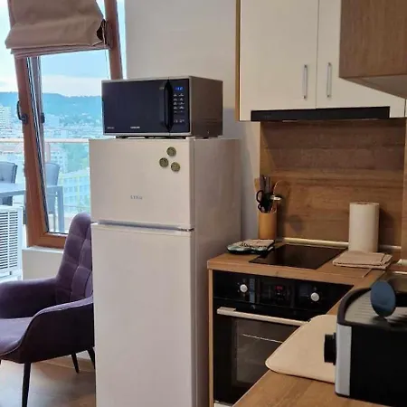 Apartman студио тони 2 с панорамна тераса и морска гледка