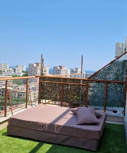 студио тони 2 с панорамна тераса и морска гледка Apartament